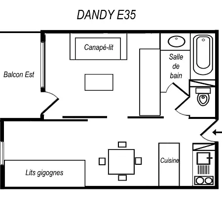شقة Dandy ميريبيل